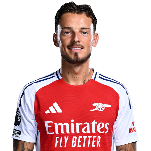 Ben White in Arsenal kit