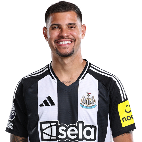 Bruno Guimarães in Newcastle United kit