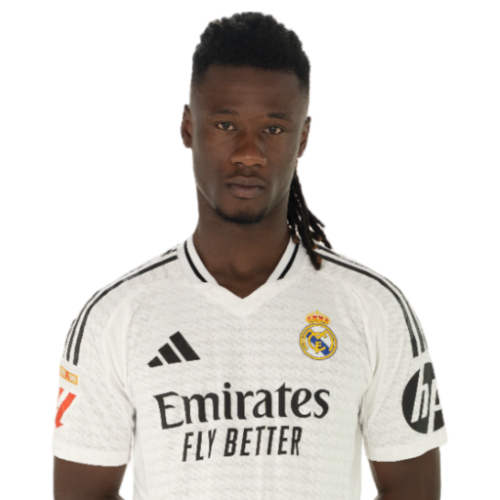 Eduardo Camavinga in Real Madrid kit