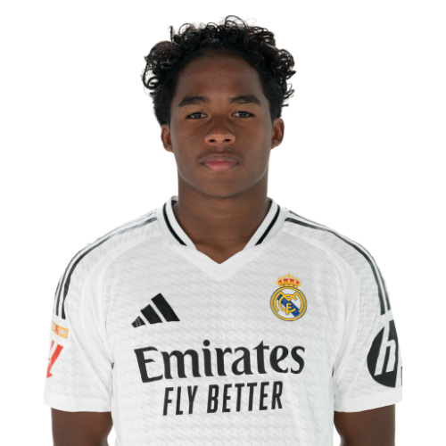 Endrick in Real Madrid kit