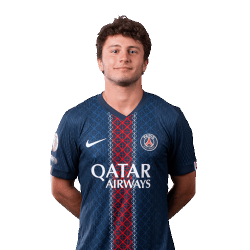 João Neves in PSG kit