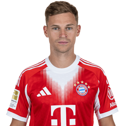 Joshua Kimmich in Bayern Munich kit