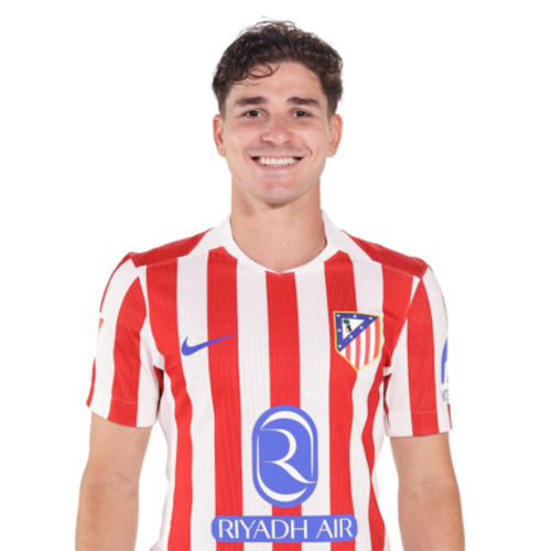 Julian Alvarez in an Argentina shirt