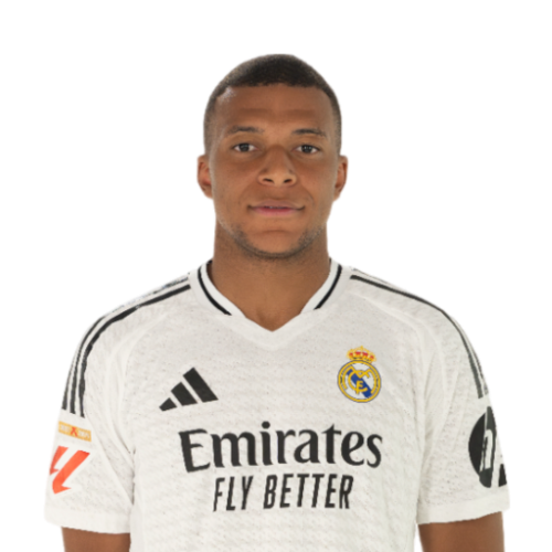 Kylian Mbappe in the French national team shirt