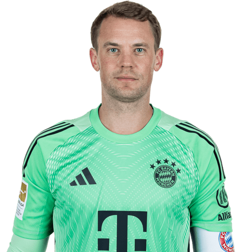 Manuel Neuer in a Germany shirt