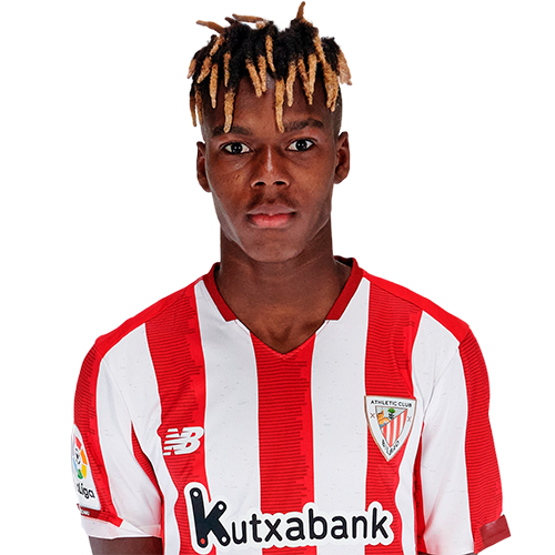 Nico Williams in a Spain shirt