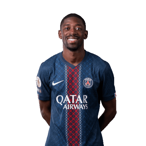 Ousmane Dembele in a France shirt