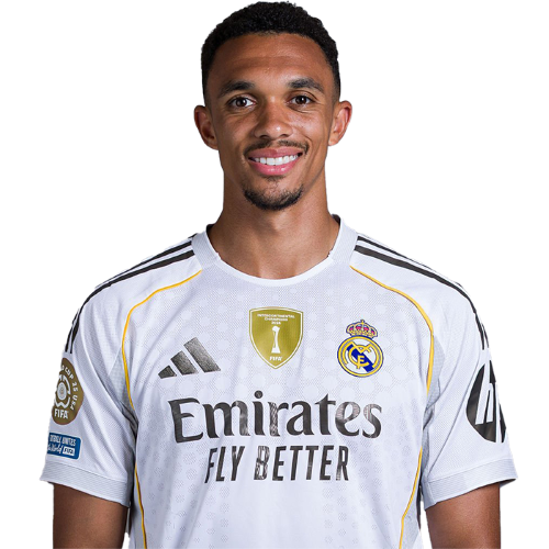 Trent Alexander-Arnold in a Liverpool shirt