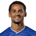 Iliman Ndiaye in Everton kit