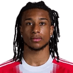 Michael Olise in Bayern Munich kit