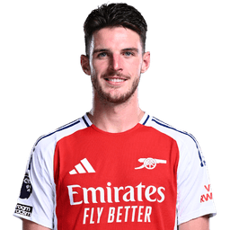 Declan Rice in an England shirt
