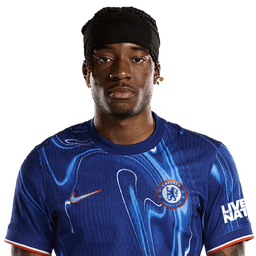 Noni Madueke in Chelsea kit