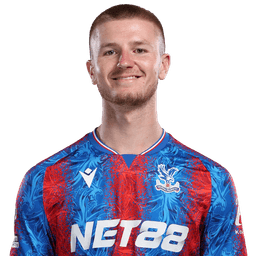 Adam Wharton in Crystal Palace kit
