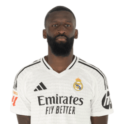 Antonio Rüdiger in a Germany shirt
