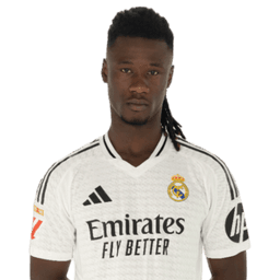 Eduardo Camavinga in Real Madrid kit
