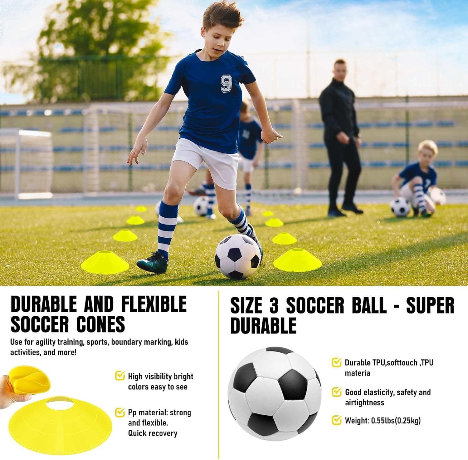 Pop-Up Soccer Goals 2-Pack