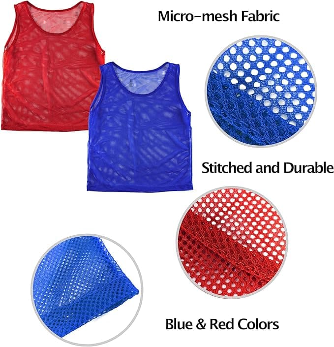 12 Scrimmage Vests / Pinnies