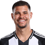 Bruno Guimarães in Newcastle United kit