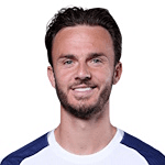 James Maddison in Tottenham Hotspur kit