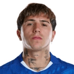 Enzo Fernández in Chelsea kit