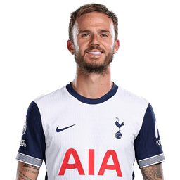 James Maddison in Tottenham Hotspur kit