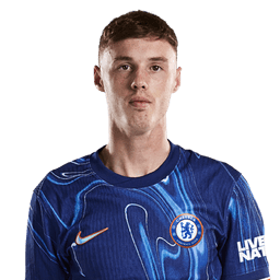 Cole Palmer in a Chelsea shirt