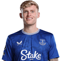 Jarrad Branthwaite in Everton kit