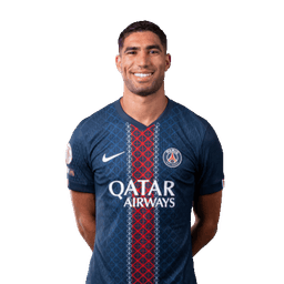 Achraf Hakimi in a Morocco shirt