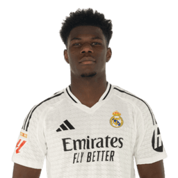 Aurélien Tchouaméni in Real Madrid kit