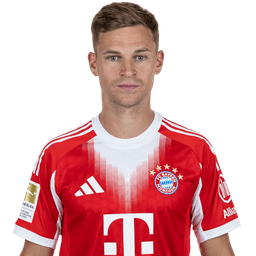 Joshua Kimmich in Bayern Munich kit