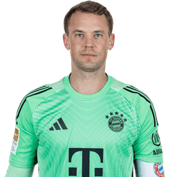 Manuel Neuer in a Germany shirt