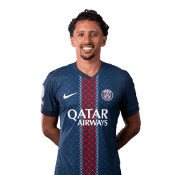 Marquinhos in a Brazil shirt